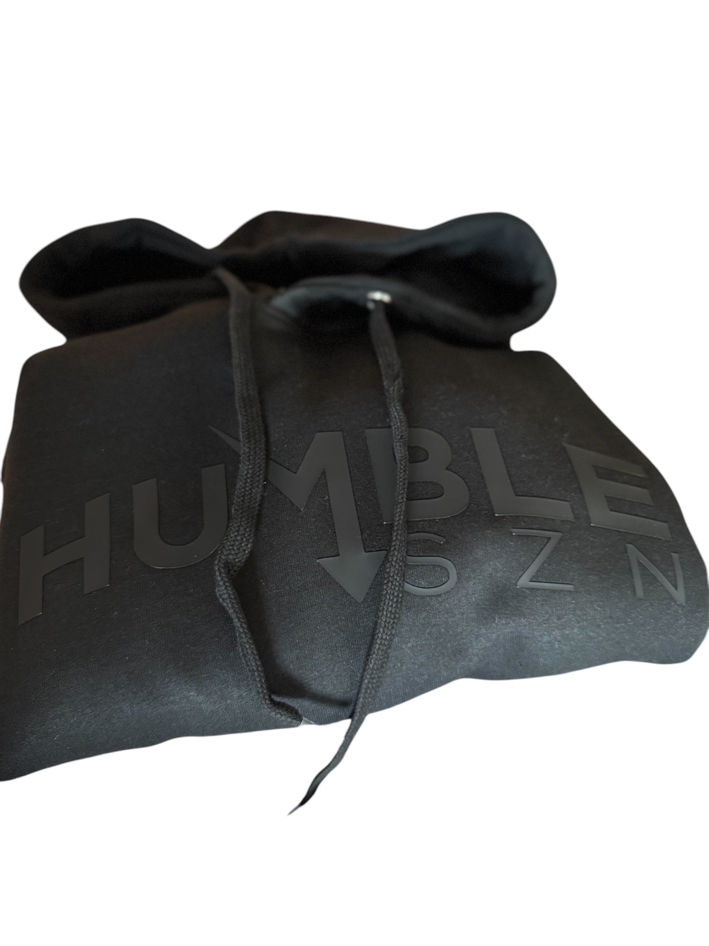 HUMBLE SZN BLACK IN BLACK HOODIE